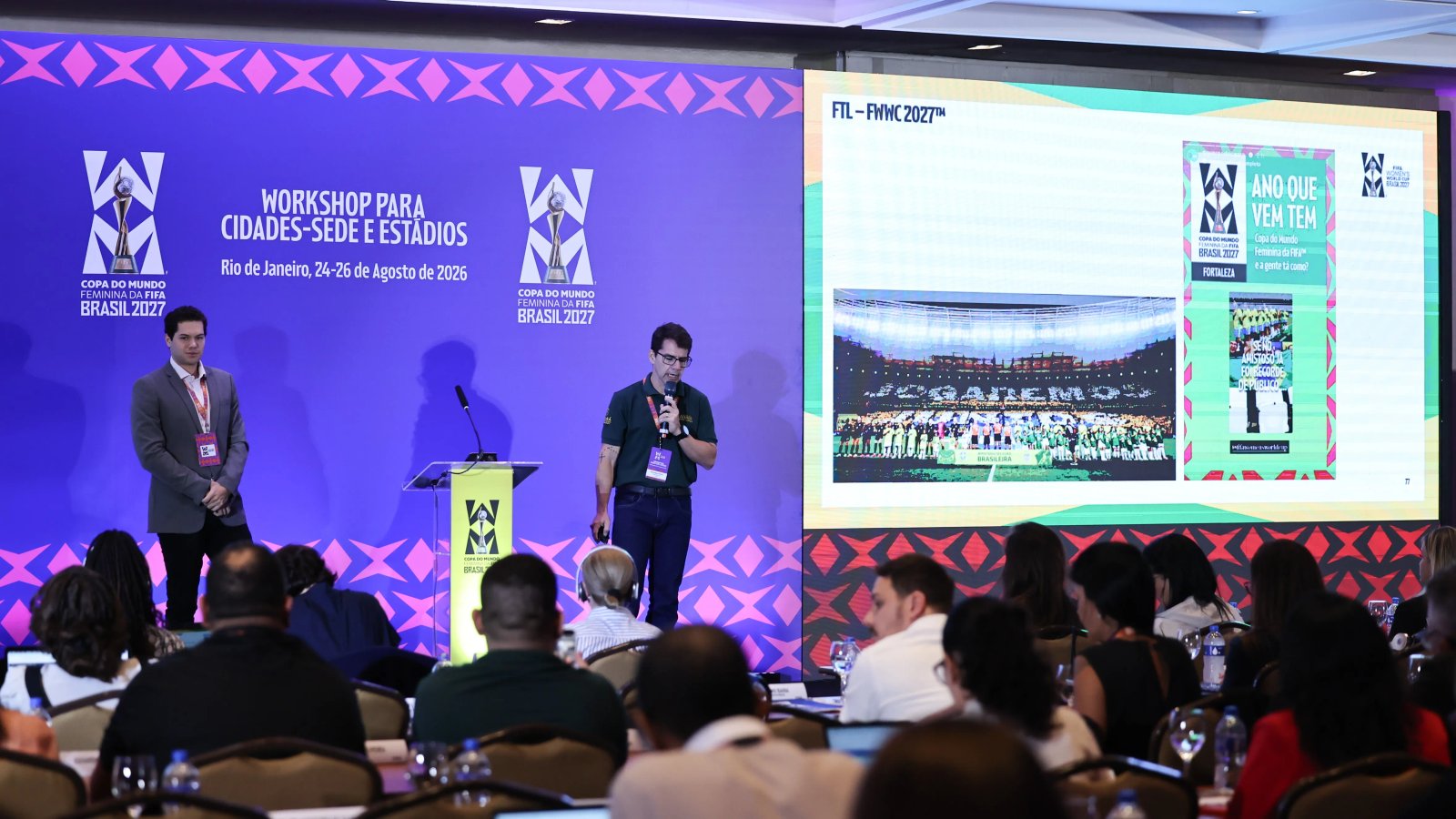 Prefeitura de Fortaleza participa de workshop preparatório para a Copa do Mundo Feminina da FIFA Bra